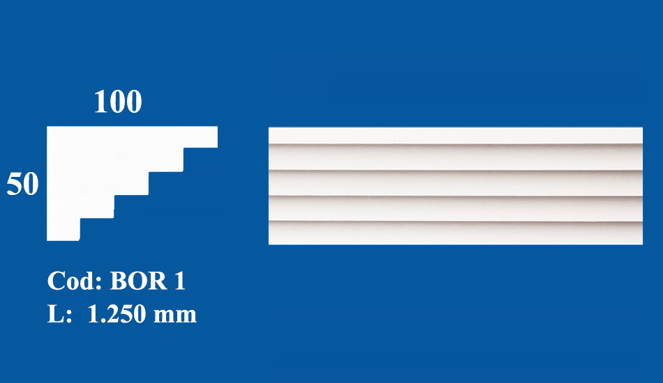 Bordura Decorativa Ipsos BOR 1