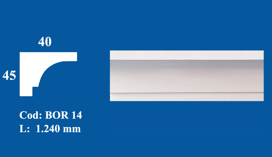 Bordura Decorativa Ipsos BOR 14