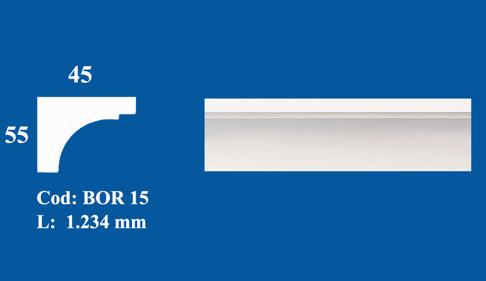 Bordura Decorativa Ipsos BOR 15