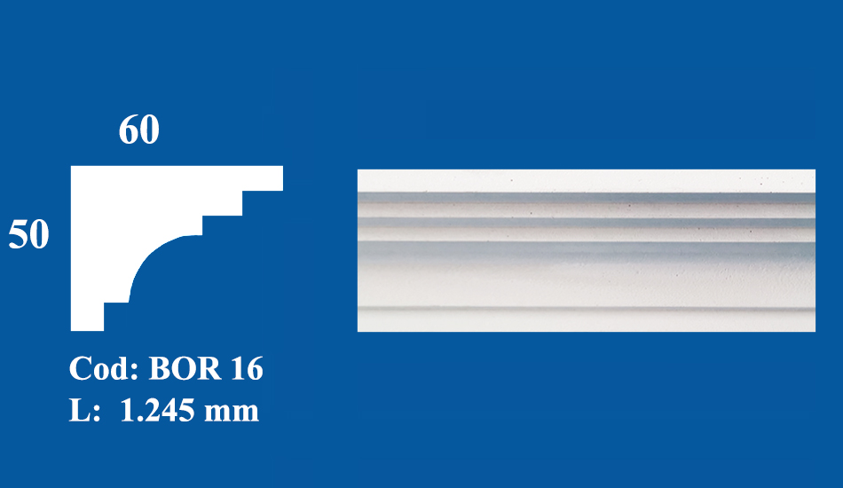 Bordura Decorativa Ipsos BOR 16