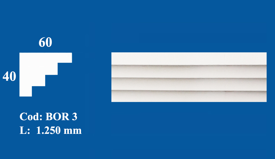 Bordura Decorativa Ipsos BOR 3