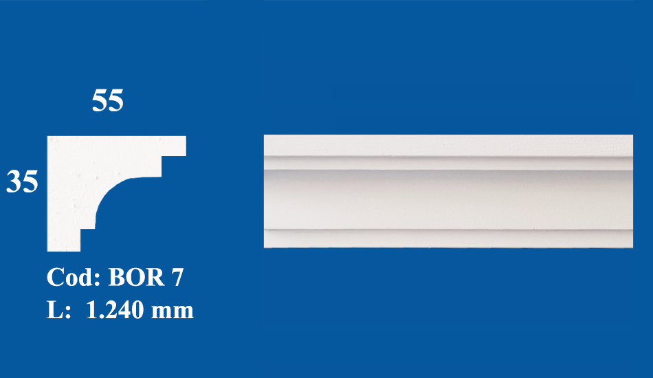 Bordura Decorativa Ipsos BOR 7