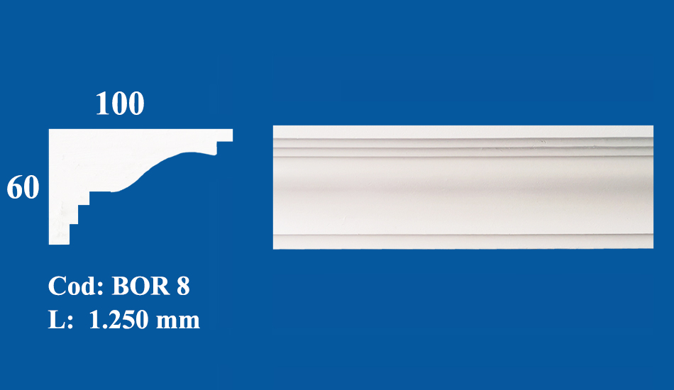 Bordura Decorativa Ipsos BOR 8