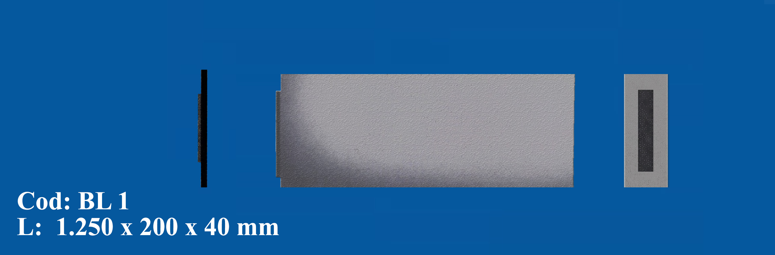 Baldose Decorative din Ipsos BL 1