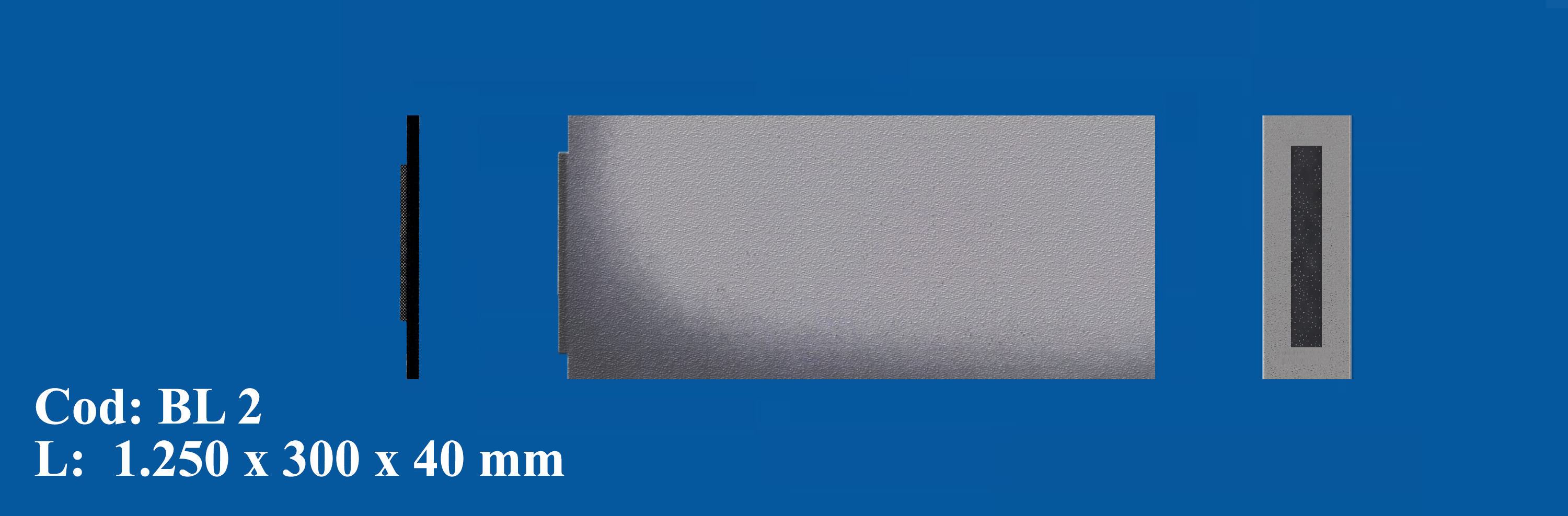 Baldose Decorative din Ipsos BL 2