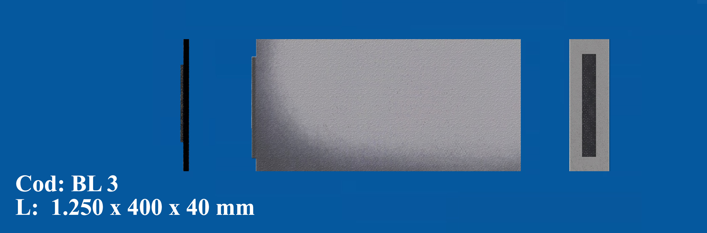 Baldose Decorative din Ipsos BL 3